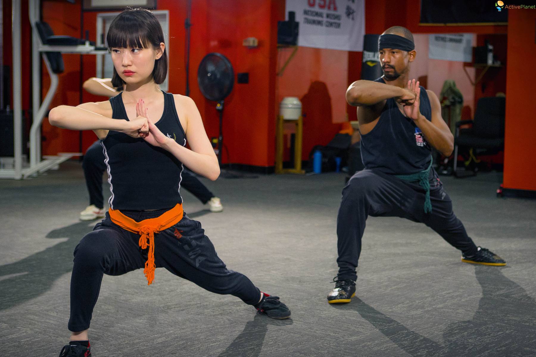 Wushu gathering in Cyprus